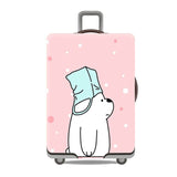 Cute Bear Luggage Cover For 18-32 Size