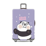 Cute Bear Luggage Cover For 18-32 Size